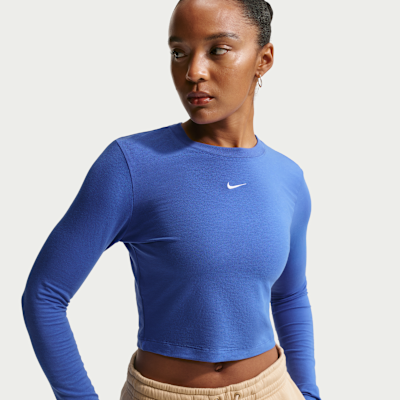 Nike Sportswear Chill Knit Women's Slim Long-Sleeve Cropped Top